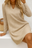 Mini-robe beige